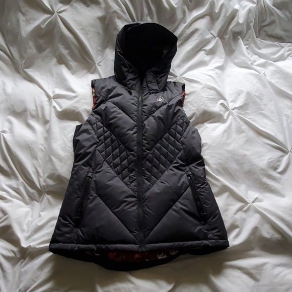 Volcom Jackets & Blazers - Volcom REMI Long Gray Warm Ski Vest sz L